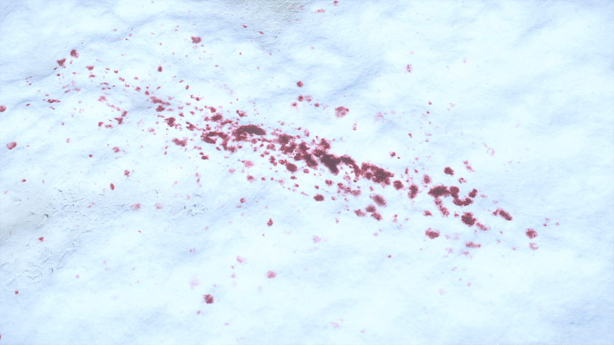 Blood Stains the Snow — A Premonition of Death